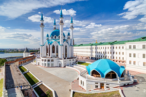 The Qolsharif Mosque of Kazan Kremlin, Kazan, Tatarstan, Russia