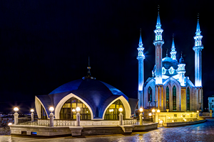 The Qolsharif Mosque of Kazan Kremlin, Kazan, Tatarstan, Russia