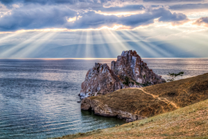 Озеро Байкал, Ольхон, Хужир, Россия